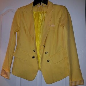 Yellow Blazer